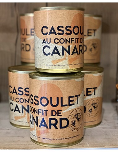 Cassoulet au confit de canard - 840g