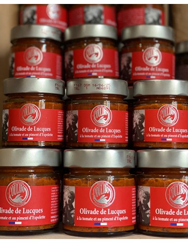 Olivade Lucques à la Tomate et piment... Olivade Lucques à la Tomate et piment...