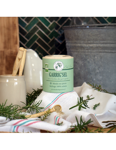 Sel fin Garrig'Sel - Salière 250g