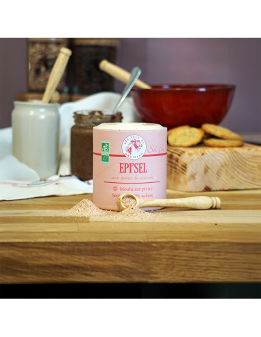 Sel fin Epi'Sel - Salière 250g Sel fin Epi'Sel - Salière 250g
