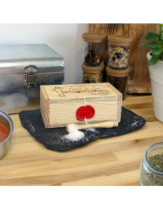 Fleur de Sel - Boite bois 250g 2