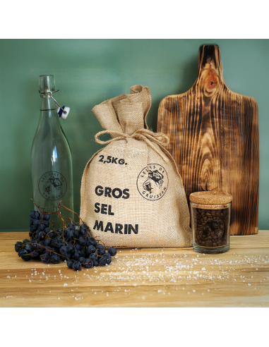Gros sel Nature - Sac jute 2,5kg