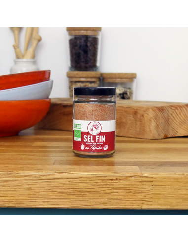 Sel fin au Paprika - Salière 100g