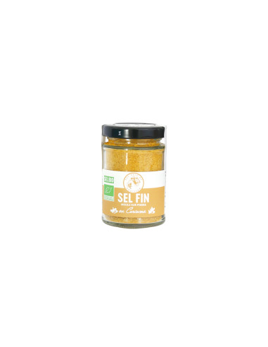 Sel fin au Curcuma - Salière 100g