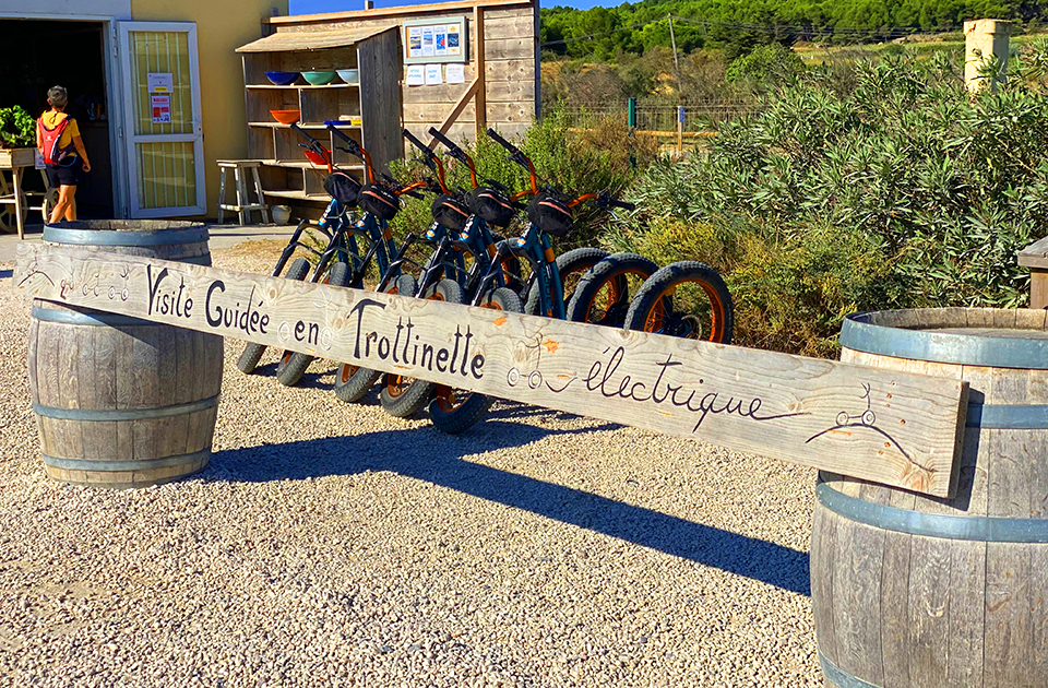 GRUISSAN SALIN TROTTINETTE